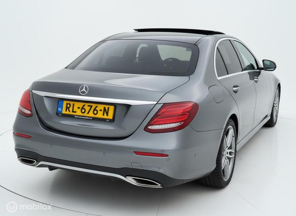 Mercedes E-klasse 200 Business Solution AMG PANO|LEDER|CAMER, Auto's, Mercedes-Benz, Achterwielaandrijving, Gebruikt, 4 cilinders