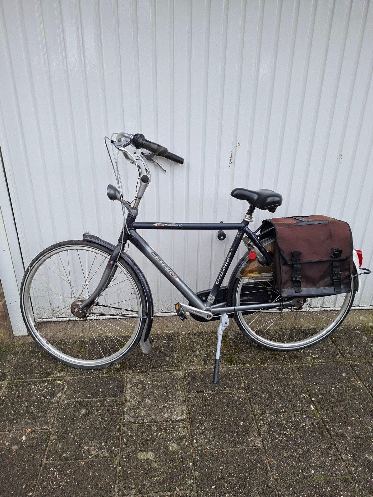 Herenfiets, Gazelle Accent, Fietsen en Brommers, Ophalen, Gebruikt, Gazelle, Versnellingen