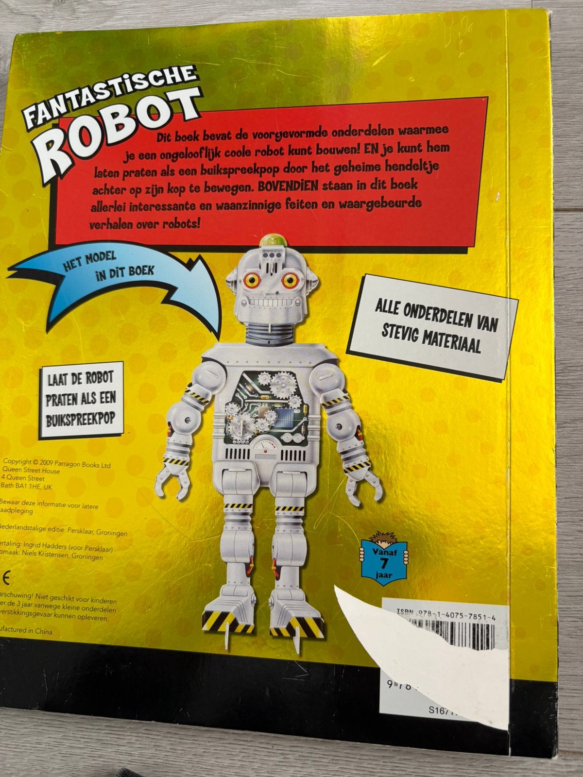 Robot bouw boek, Ophalen of Verzenden, Non-fictie