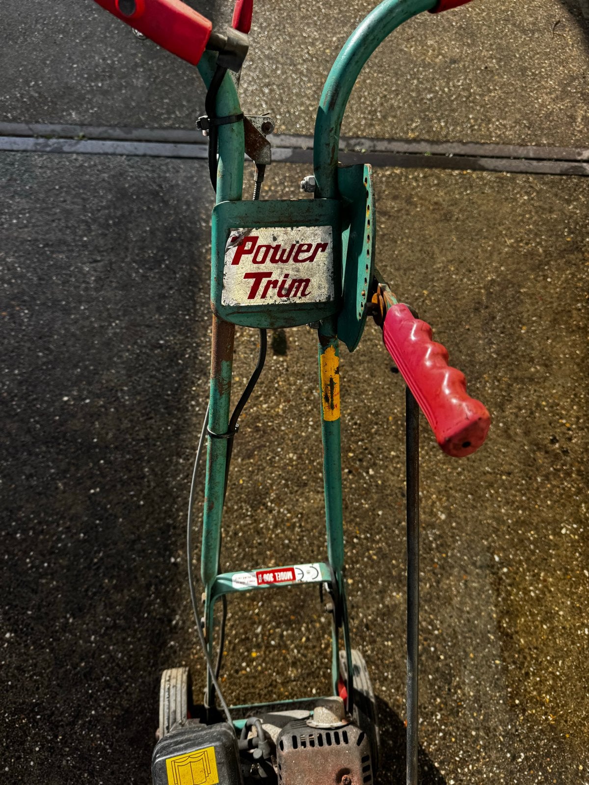 Power Trim Gazontrimmer met Honda Motor, Ophalen of Verzenden, Gebruikt, 10 tot 30 cm, Benzine