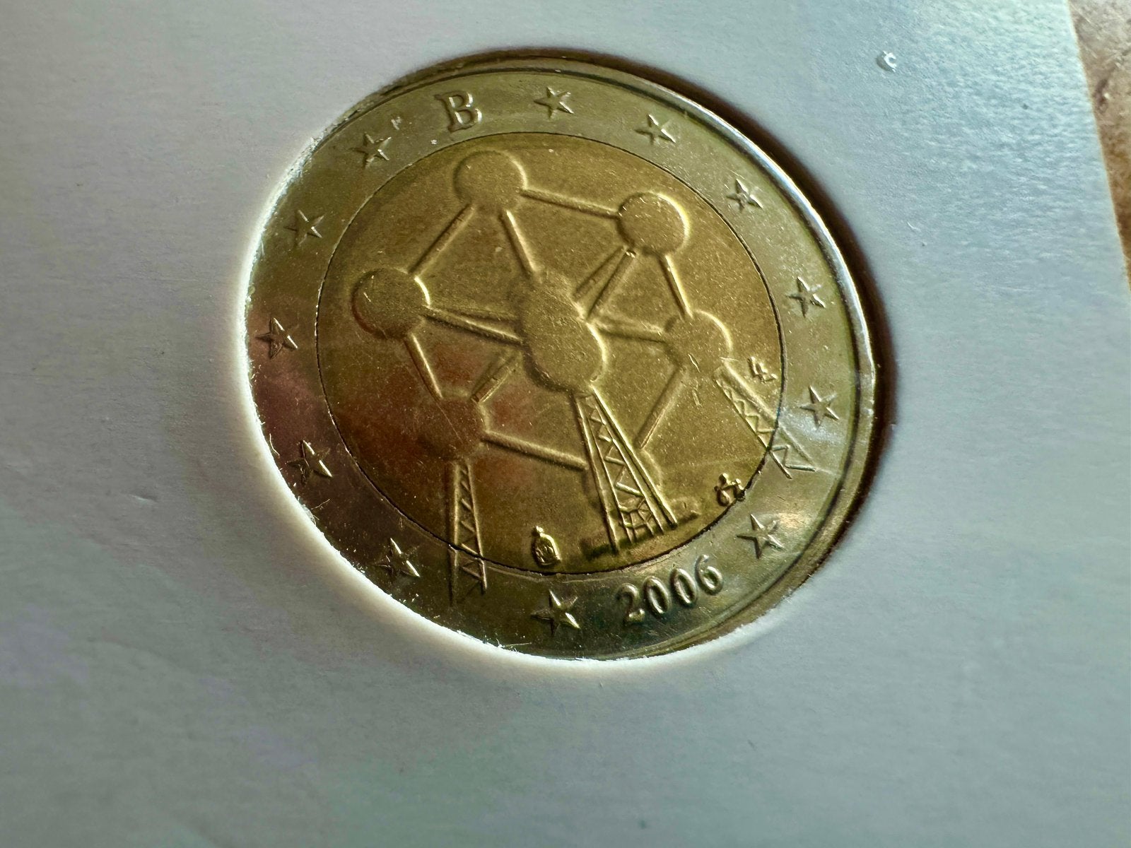 Belgie 2 euro UNC 2006 Atomium Brussel, Postzegels en Munten, Munten | Europa | Euromunten, Ophalen of Verzenden, België, 2 euro