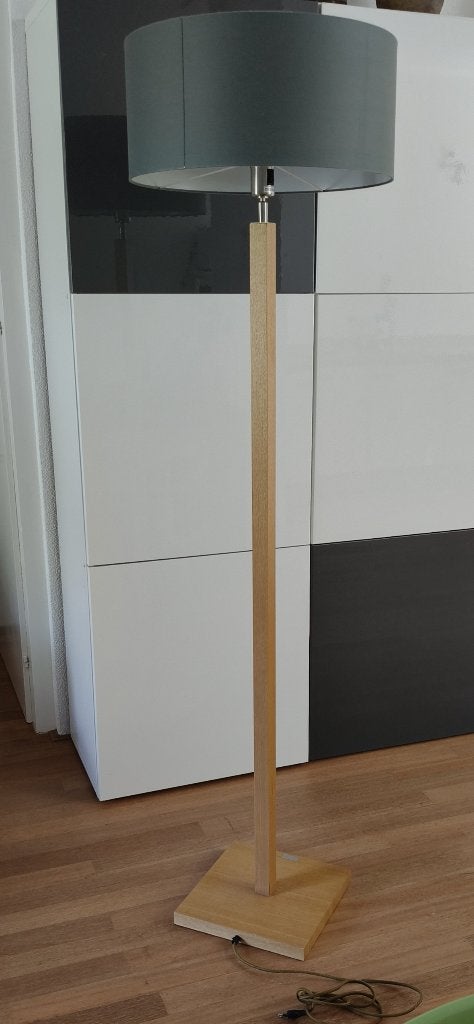 Staande lamp met kap It's about Romi City Lights ZGAN, Ophalen, E27 (groot), Zo goed als nieuw, Textiel