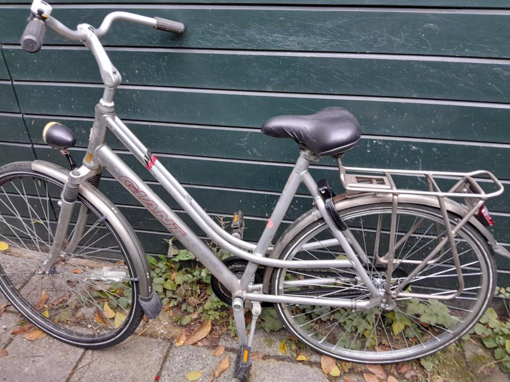 Giant Brisbane damesfiets MET NIEUW ACHTERWIEL, Fietsen en Brommers, Ophalen, Terugtraprem, Giant, 53 tot 56 cm