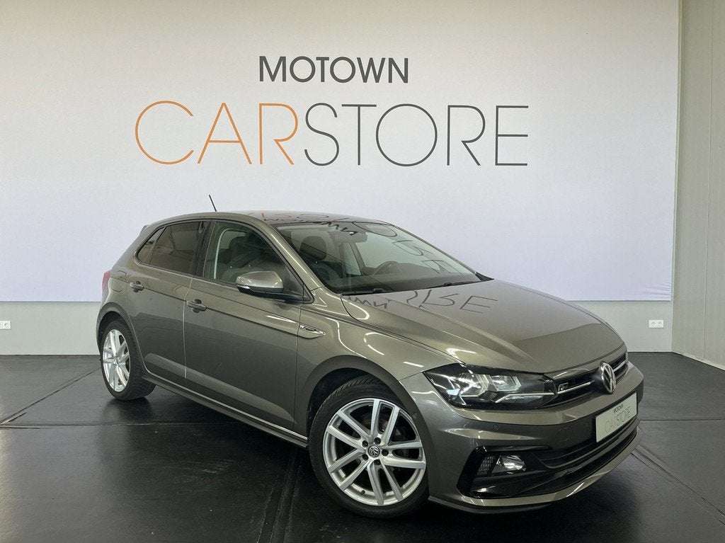 Volkswagen Polo 1.0 TSI R-Line Clima Navi PDC, Auto's, Volkswagen, Stof, Gebruikt, 95 pk, Parkeersensor
