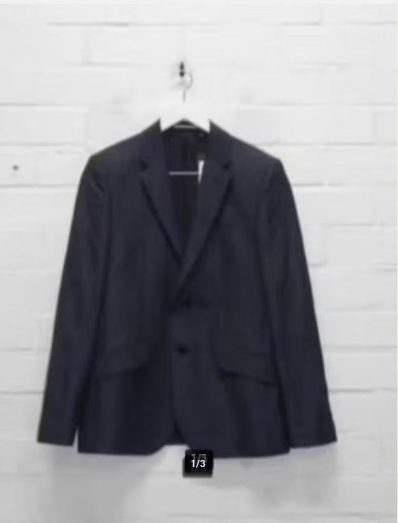 Ted Baker - Mooie donkerblauwe blazer maat XL - Nieuw €355, Ted Baker, Blauw, Ophalen of Verzenden, X