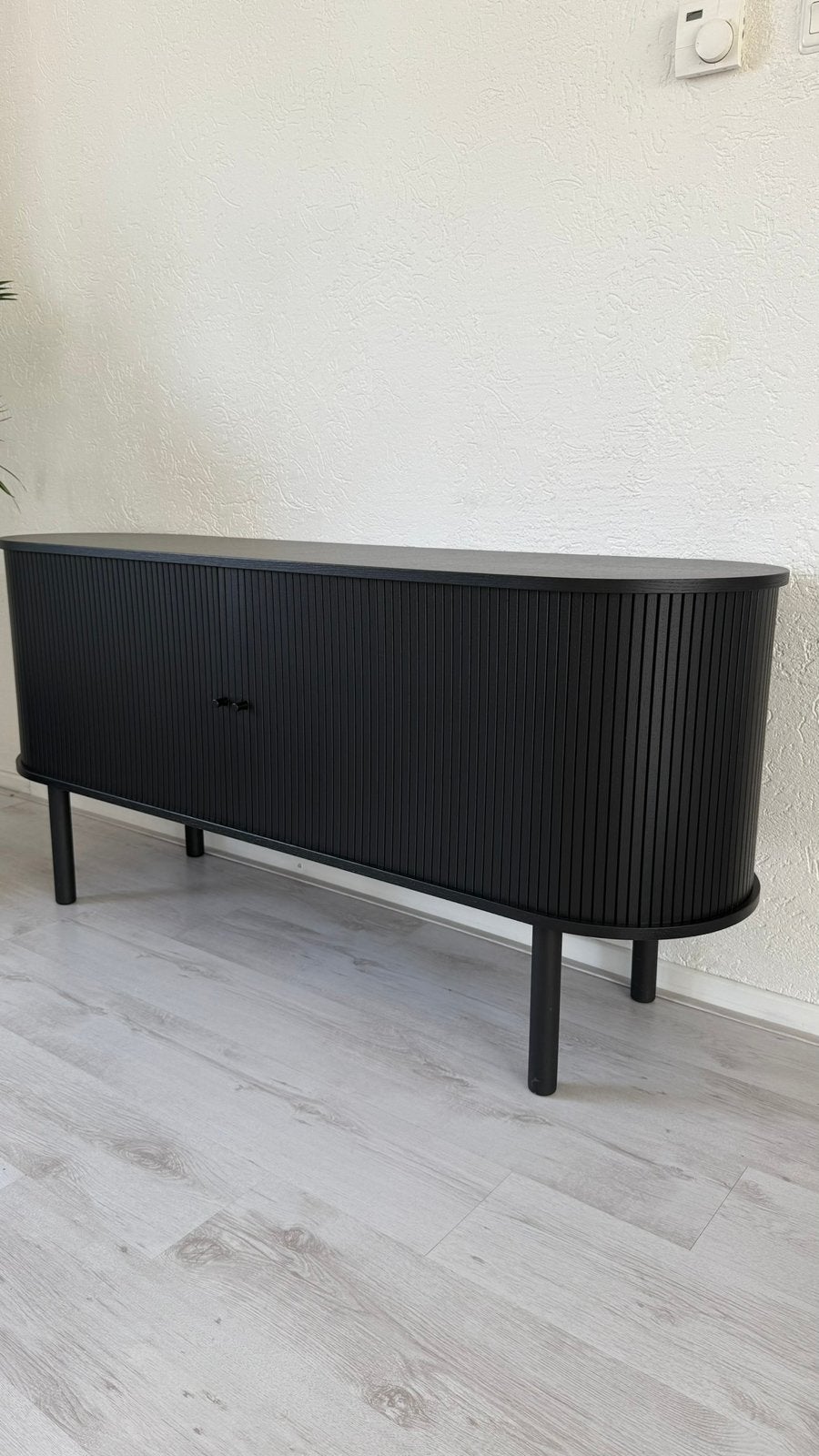 WESTWING Calary dressoir met gefacetteerde voorkant, Ophalen, Eikenhout, 50 tot 100 cm, Zo goed als nieuw