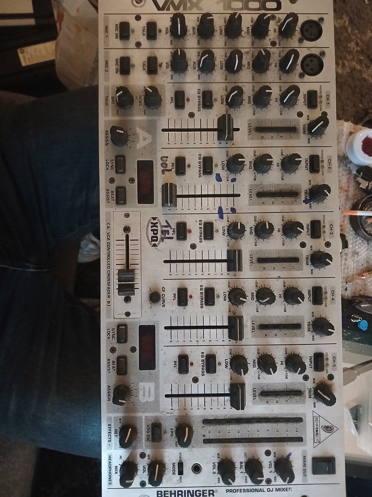 Behringer VMX 1000 Professionele DJ Mixer, Ophalen, Gebruikt, Dj-set, Behringer