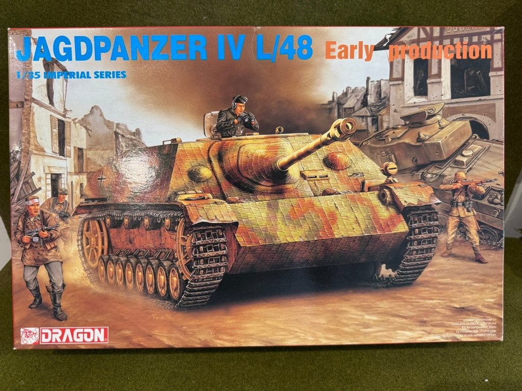 Dragon 1/35 9021 German Jagdpanzer IV with 3 Aber upgrades, Overige merken, Tank, Verzenden, 1:32 tot 1:50