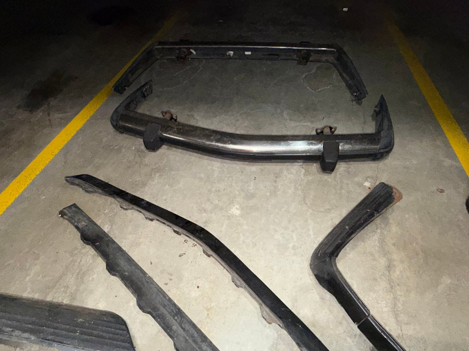 Voor + achter bumper sl, Ophalen of Verzenden, Gebruikt