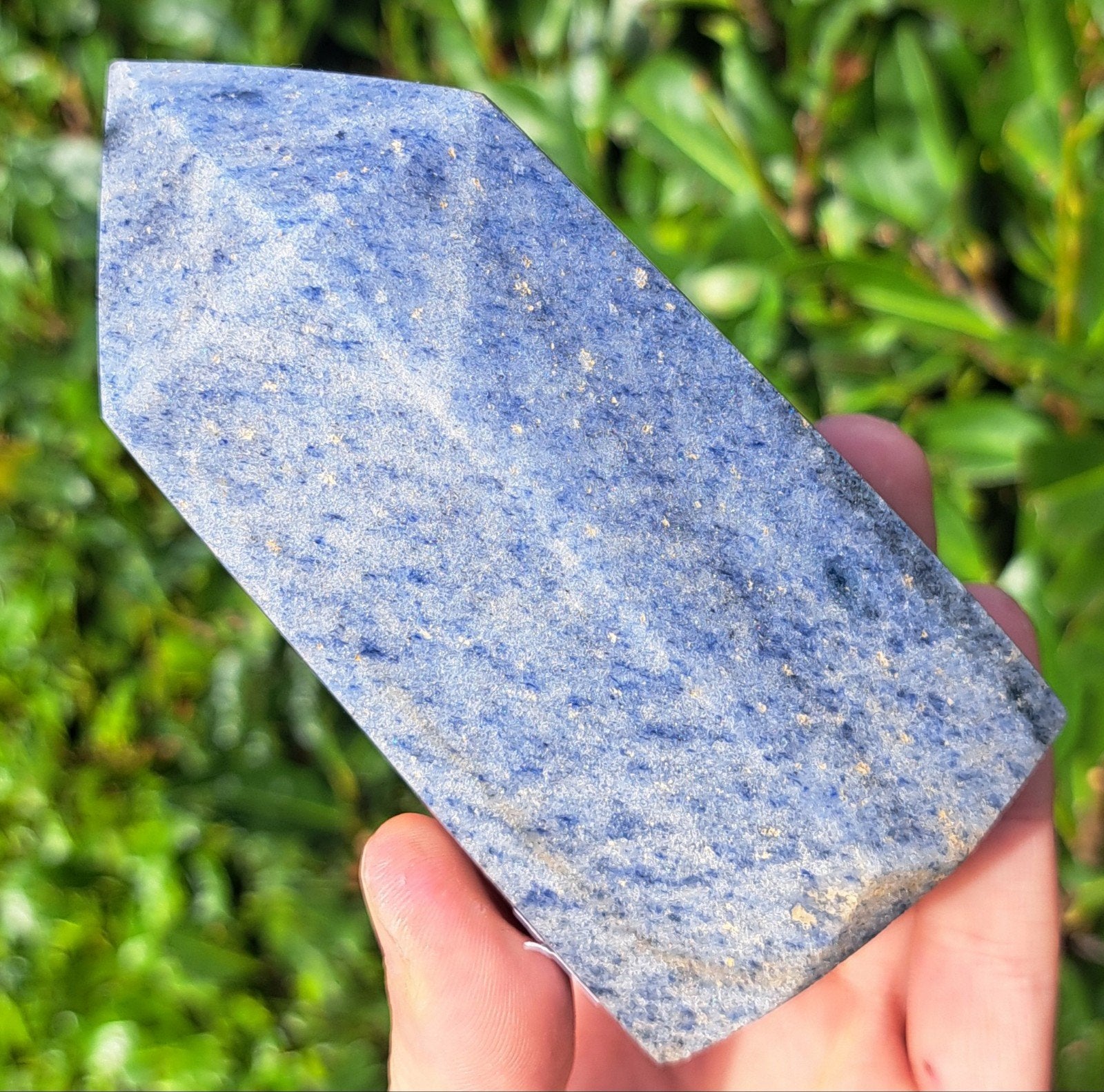 Gave Dianiet punt dikke toren edelsteen natuursteen mineraal, Ophalen of Verzenden