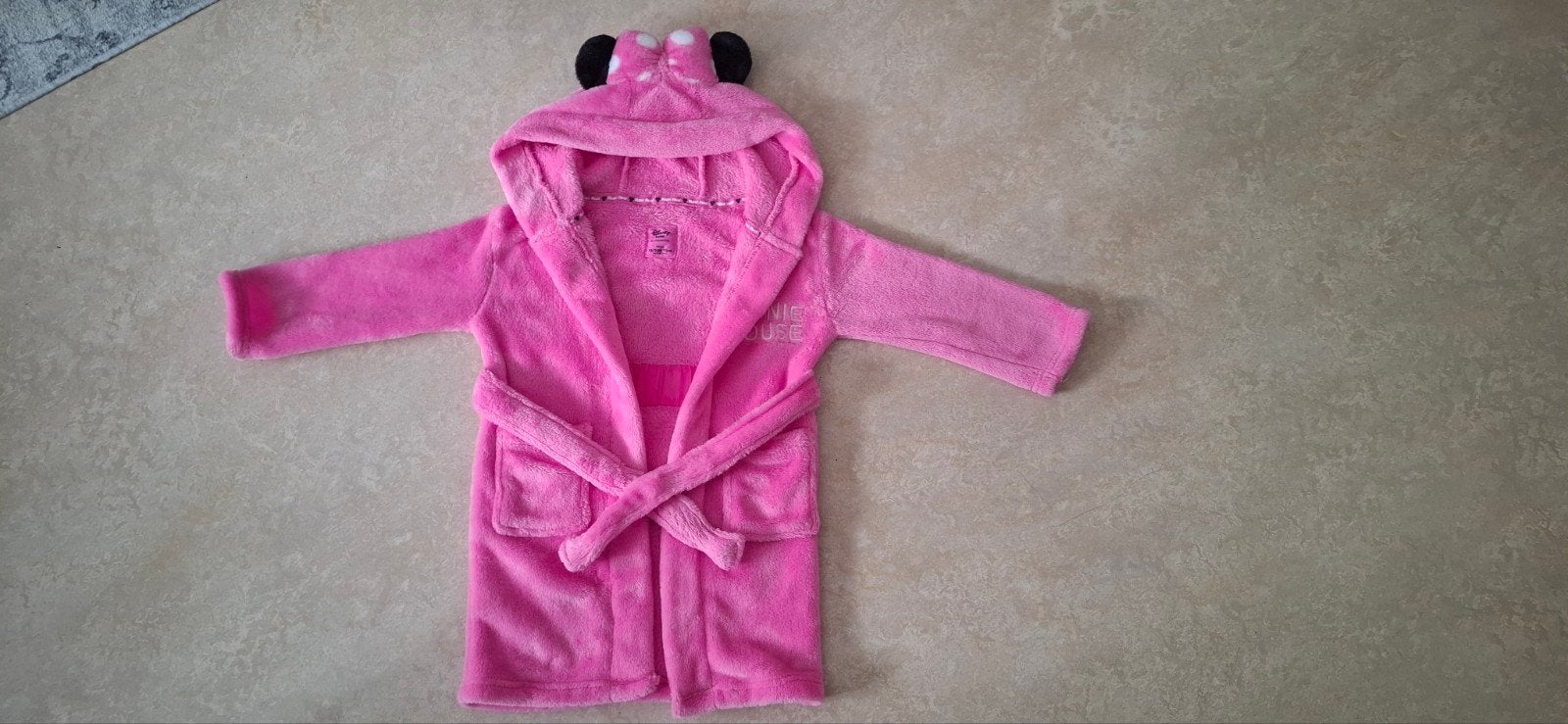 Minnie Mouse Badjas Roze - Disney Baby Primark (18/24M), Nacht- of Onderkleding, Meisje, Zo goed als nieuw, Ophalen