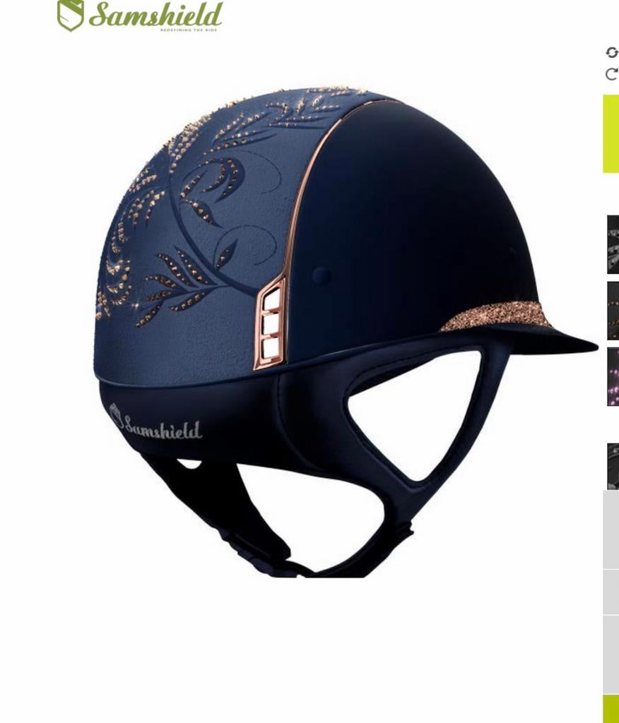 Samshield cap te koop, Ophalen of Verzenden, Zo goed als nieuw, Springen