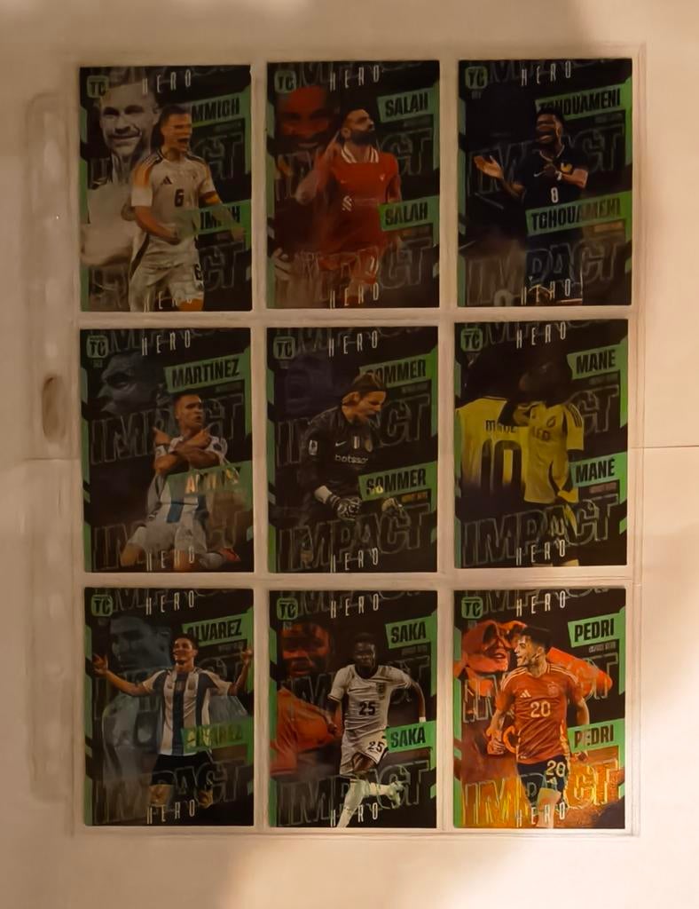 Top Class Panini...40 Cards, Ophalen of Verzenden, Zo goed als nieuw, Buitenlandse clubs, Poster, Plaatje of Sticker
