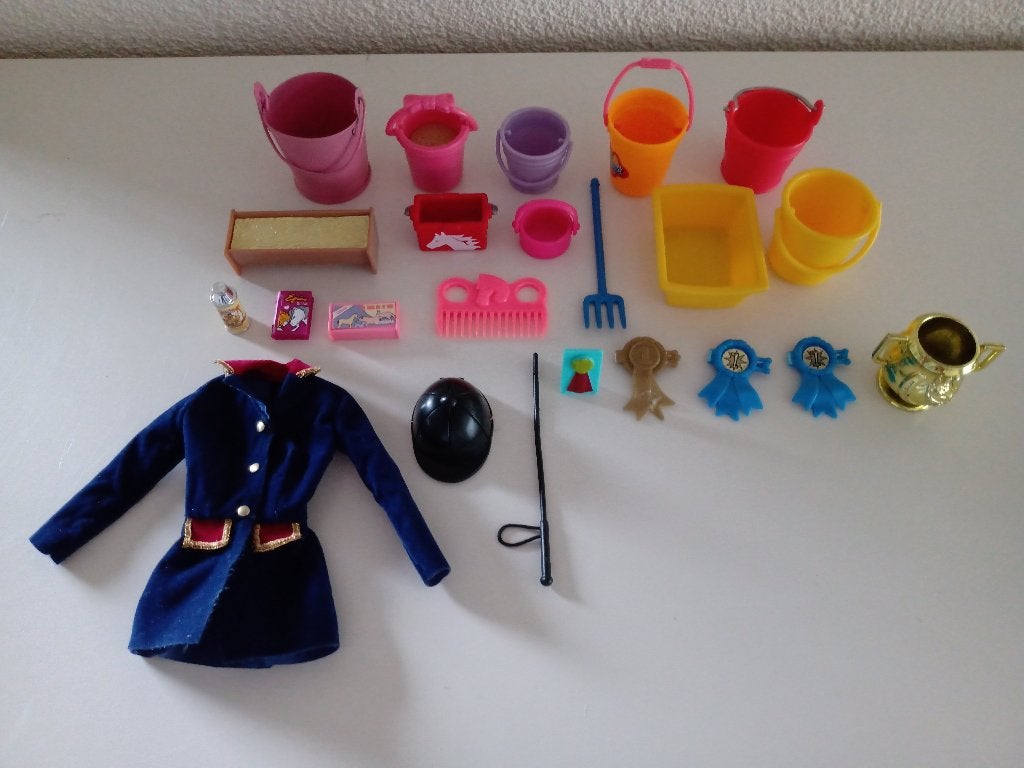 Accessoires voor de Paarden van (Barbie) Poppen, Verzamelen, Poppen, Ophalen of Verzenden, Gebruikt, Accessoires