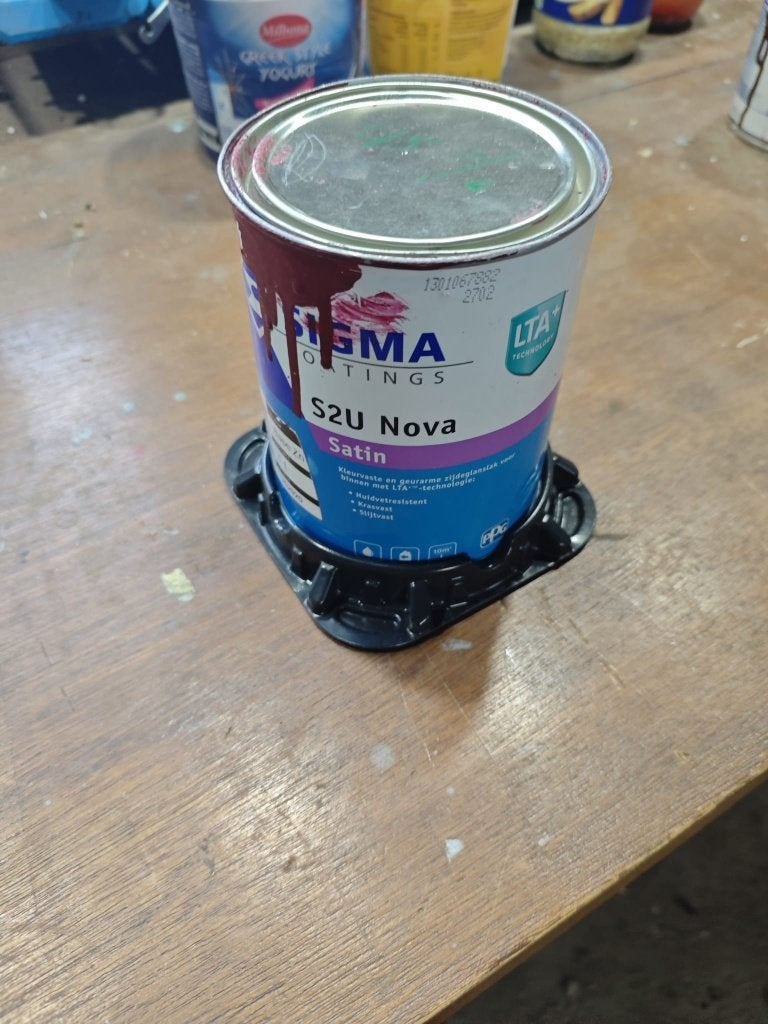 Sigma Nova Satin., Ophalen, Gebruikt, Verf, Minder dan 5 liter