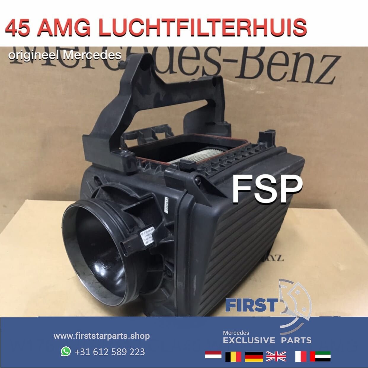 W176 A45 W117 CLA45 W156 GLA45 LUCHTFILTER HUIS BAK 2012-201, Gebruikt, -, Ophalen of Verzenden, -