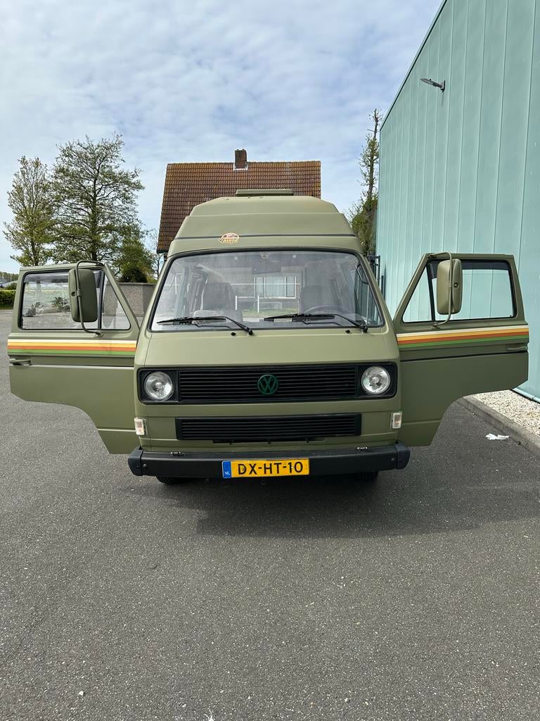 Unieke Volkswagen T3 Camperbus - Klaar voor avontuur!, Tot en met 3, Particulier, Koelkast, 4 tot 5 meter