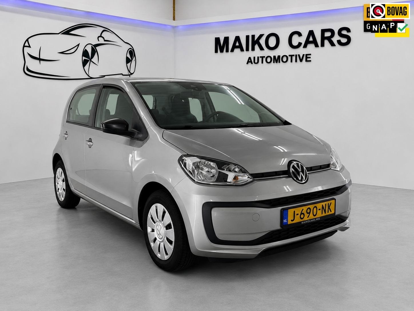 Volkswagen Up! 1.0 BMT move up! NL & NAP km's, Voorwielaandrijving, Stof, Gebruikt, Origineel Nederlands
