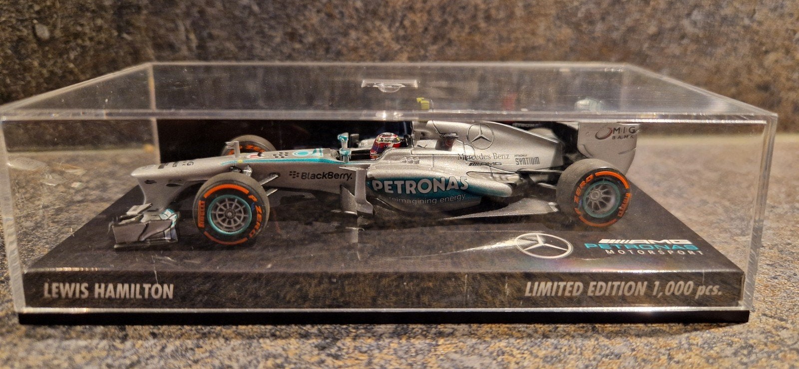 Lewis Hamilton F1 2013 USA GP Limited Edition, Hobby en Vrije tijd, Ophalen of Verzenden, Zo goed als nieuw, Auto, Overige merken