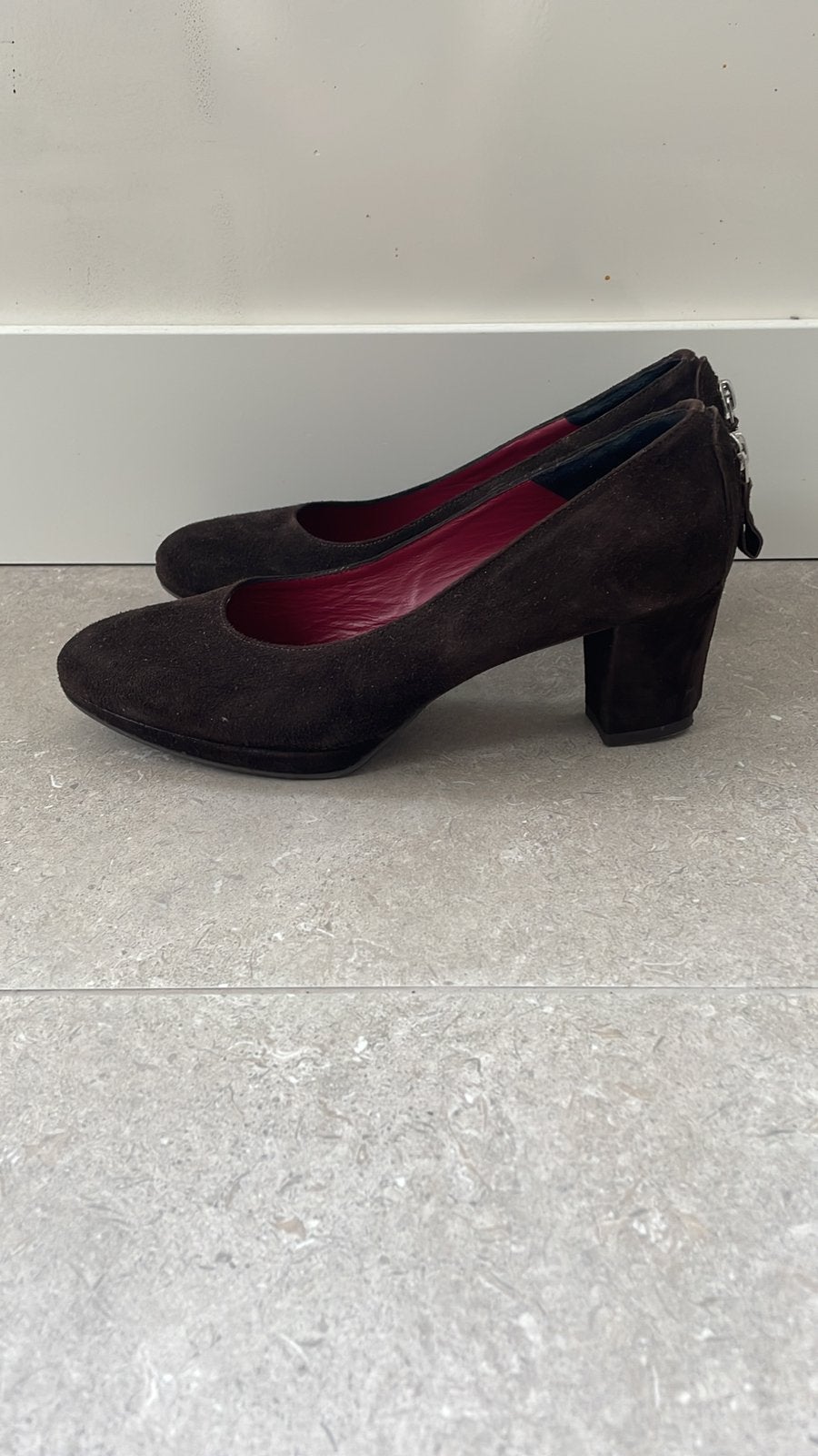 Lilian pumps 38, Kleding | Dames, Schoenen, Ophalen of Verzenden, Zo goed als nieuw, Bruin