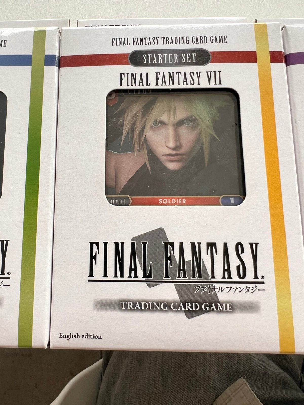 Trading card game final fantasy, Ophalen of Verzenden, Zo goed als nieuw