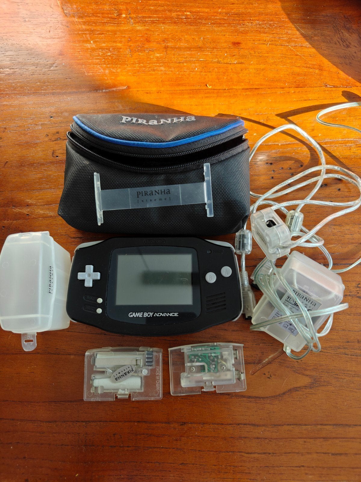 Gameboy Advance AGB-001  In Perfecte Staat + Accessoires, 1 speler, Ophalen of Verzenden, Gebruikt, Vanaf 3 jaar