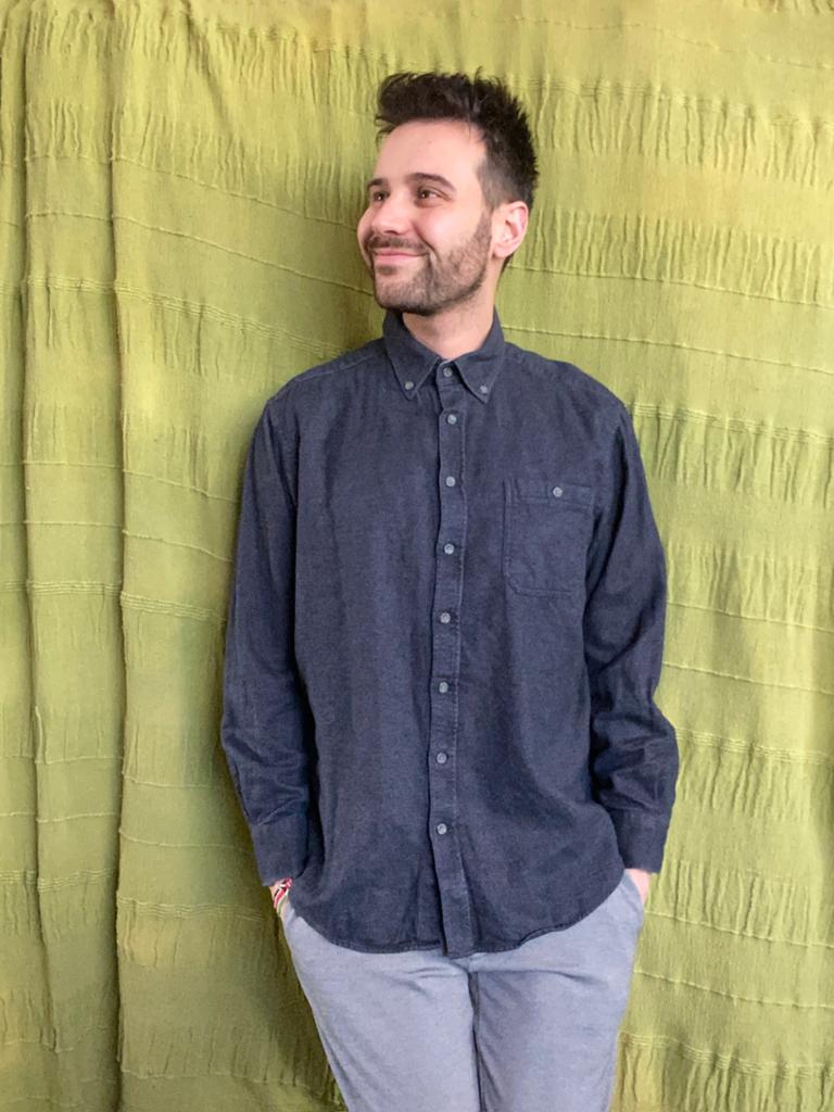 Flannel overhemd/shirt CANDA L/large, Hgv, Hgv, Ophalen of Verzenden, Halswijdte 41/42 (L)