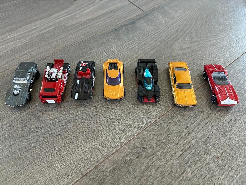 Hot Wheels, auto’s per stuk of als set van 7, Ophalen, Gebruikt