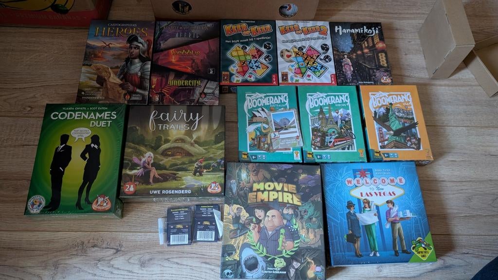 Diverse nieuwe bordspellen, Hobby en Vrije tijd, Gezelschapsspellen | Bordspellen, Vijf spelers of meer, Ophalen of Verzenden