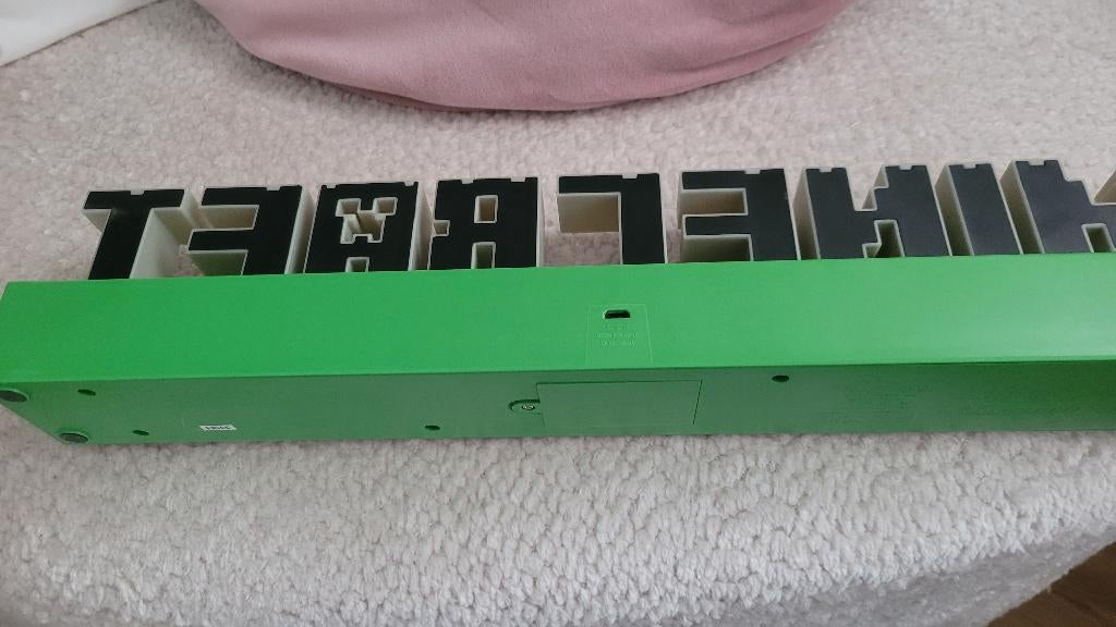 Minecraft lamp (baterij+ usb), Ophalen, Zo goed als nieuw, Minder dan 50 cm