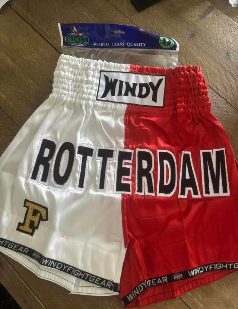 Windy Thaiboksbroekjes Feyenoord XXS t/m XL (Twins Fairtex), Sport en Fitness, Vechtsporten en Zelfverdediging, Ophalen, Nieuw