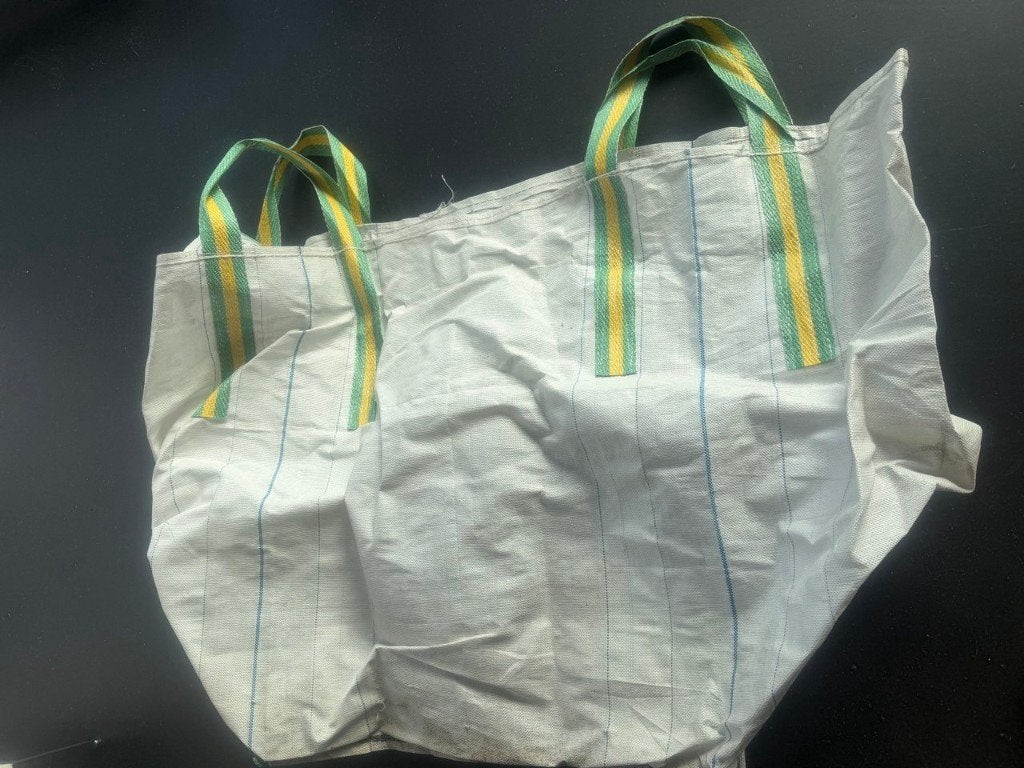 bigbag zak, Ophalen, Tuinaarde