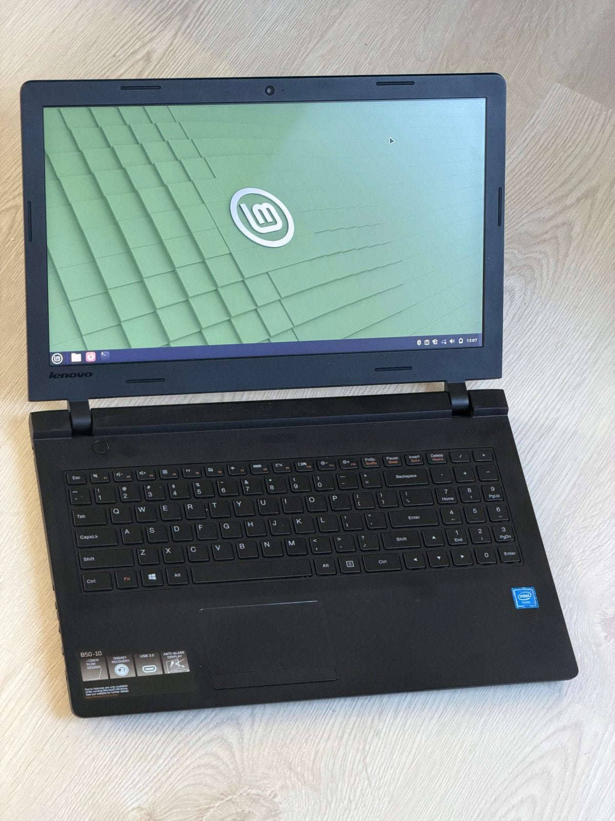 Lenovo B50-10 Laptop - Celeron N2840, 4GB RAM 512GB HDD, 4 GB of minder, 15 inch, Qwerty, Ophalen of Verzenden