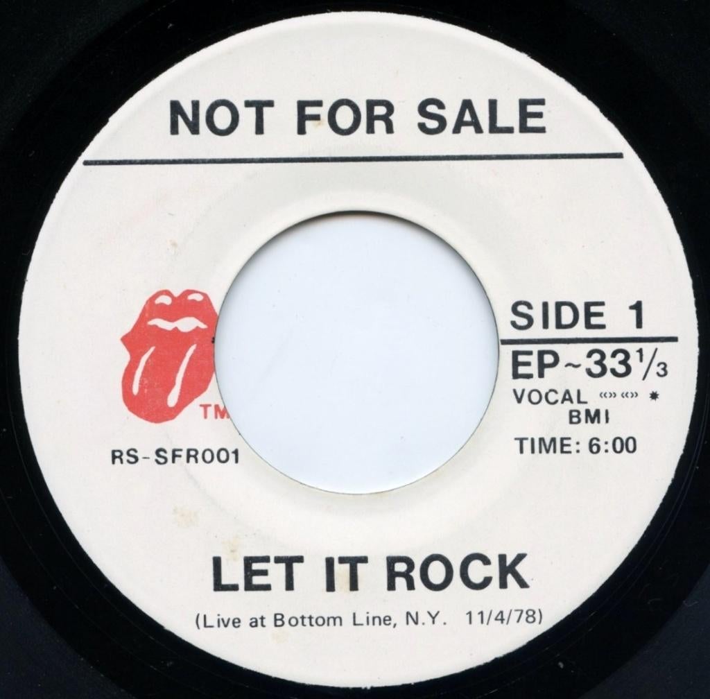 Rolling Stones - Let It Rock (Bootleg single), Cd's en Dvd's, Gebruikt, 7 inch, Single, Ophalen of Verzenden
