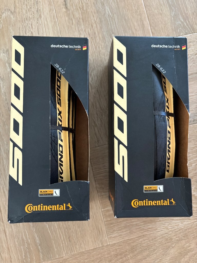 2x Continental Grand Prix 5000 28-622 black/cream, Band, Nieuw, Ophalen of Verzenden, Gravelbike