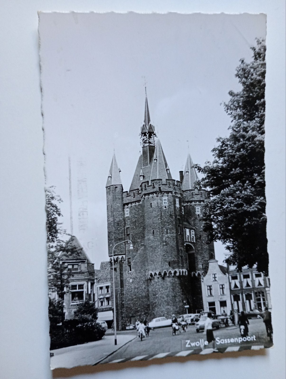 Zwolle Sassenpoort 1963, Ophalen of Verzenden, 1960 tot 1980, Gelopen, Overijssel