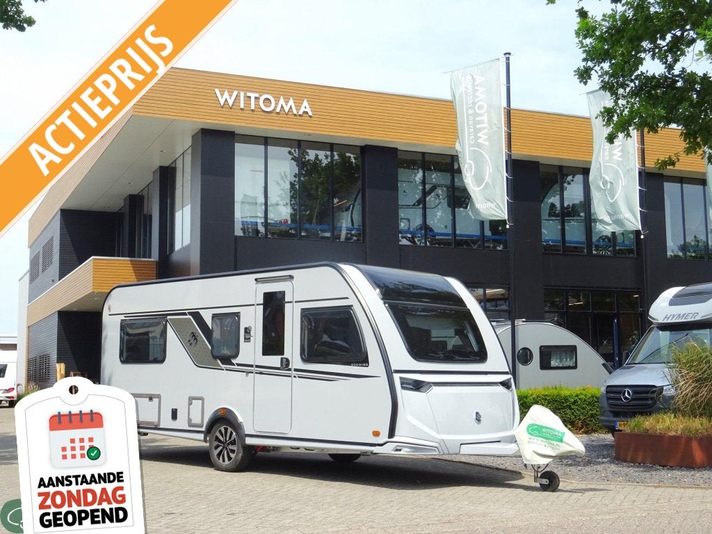 Knaus Sudwind Black Selection 540 UE ZONDAG 11 OKT OPEN HUIS, Caravans en Kamperen, Overige typen, Rondzit, Bedrijf, 6 tot 7 meter