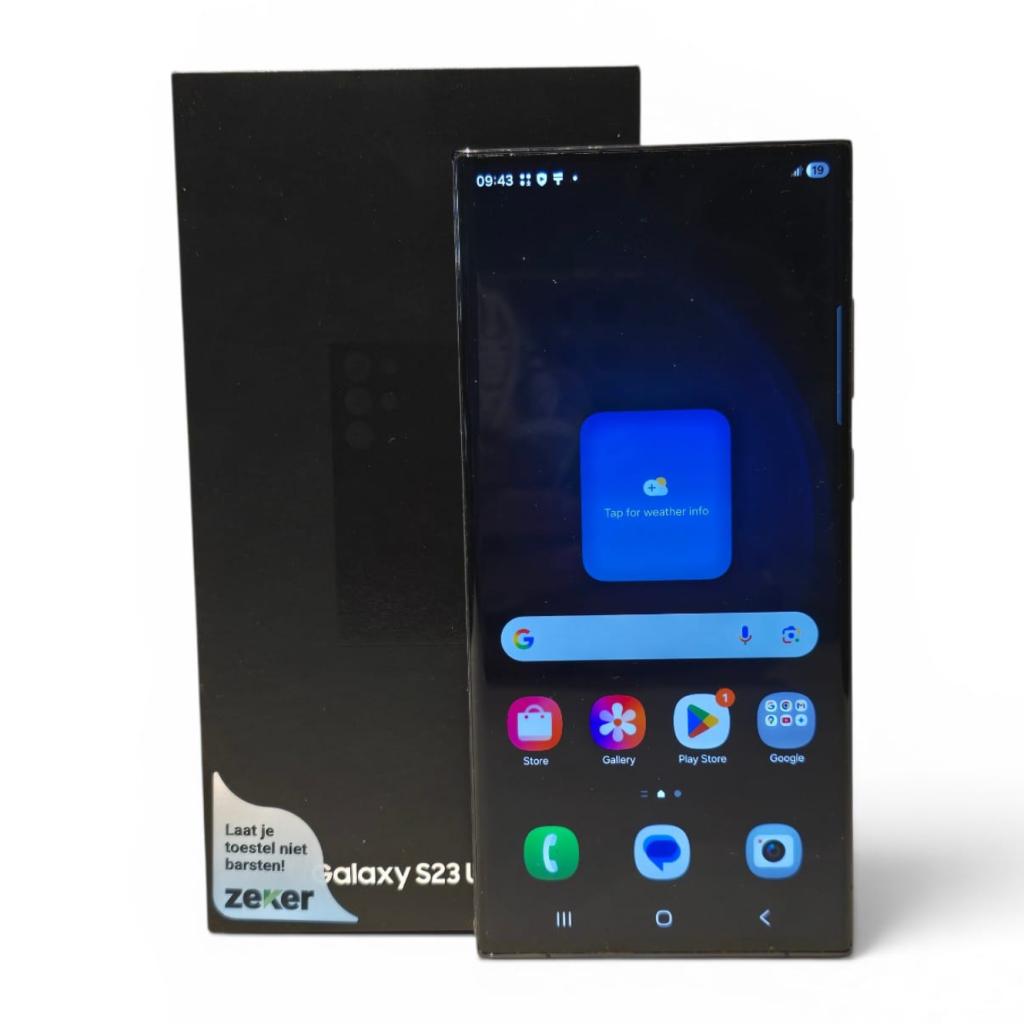 Samsung Galaxy S23 Ultra 256GB Black | Nette Staat
