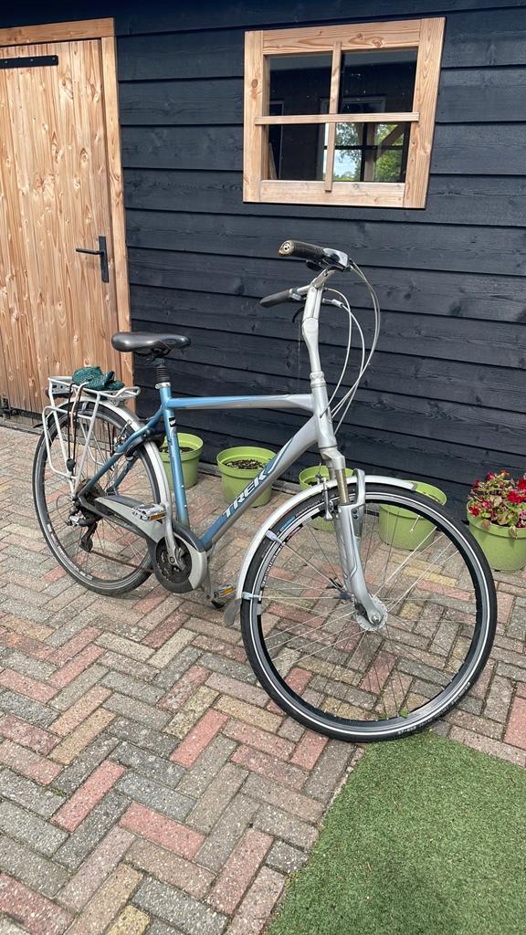 Trek Navigator herenfiets 55 cm, Shimano 8 speed, Fietsen en Brommers, Fietsen | Dames | Damesfietsen, Gebruikt, Overige merken