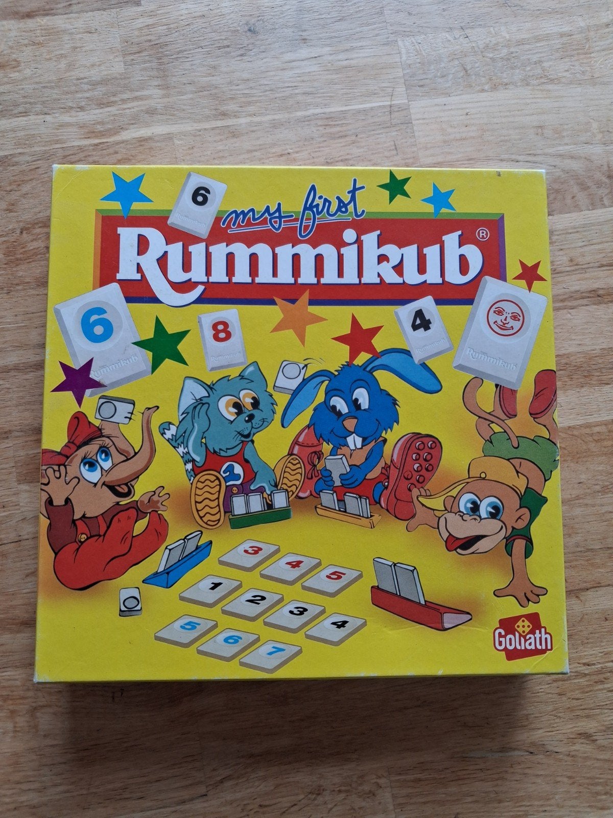 My First Rummikub - Educatief Cijferspel voor Kinderen, Drie of vier spelers, Ophalen of Verzenden, Gebruikt, Goliath