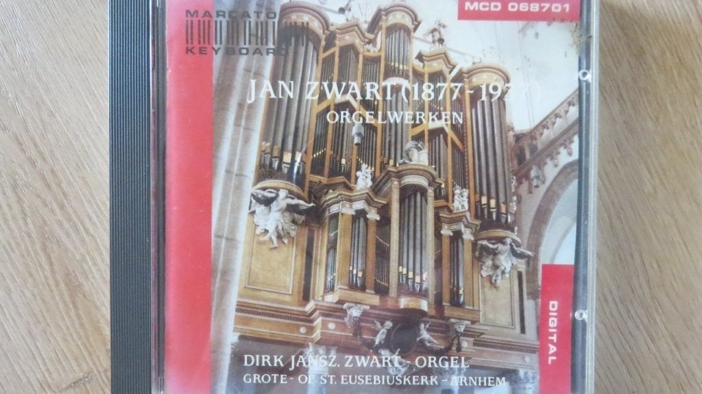 Cd orgel: Dirk Jansz. Zwart, Eusebiuskerk Arnhem, Jan Zwart, Ophalen of Verzenden, Zo goed als nieuw, Gospel