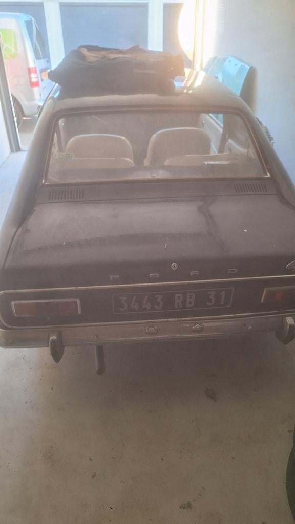 Ford capri 1 bouwjaar 1970, Achterwielaandrijving, Beige, Bedrijf, Handgeschakeld