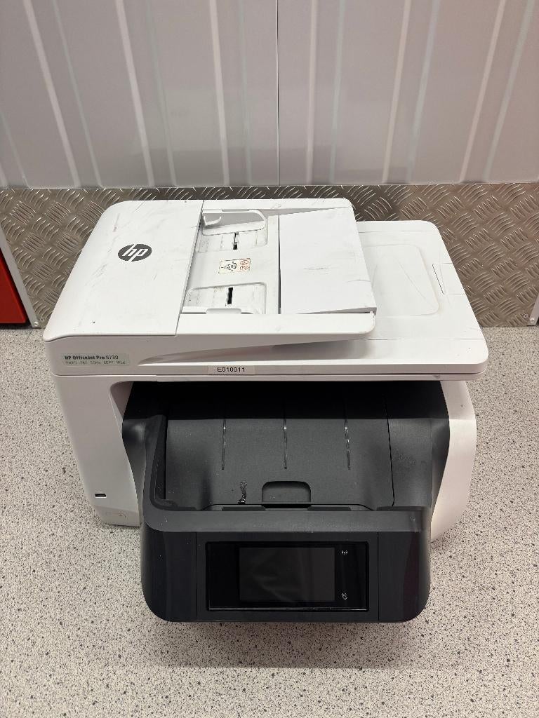 HP OfficeJet Pro 8730 injektprinter - Barst in scanplaat, Hp, Gebruikt, HP, HP