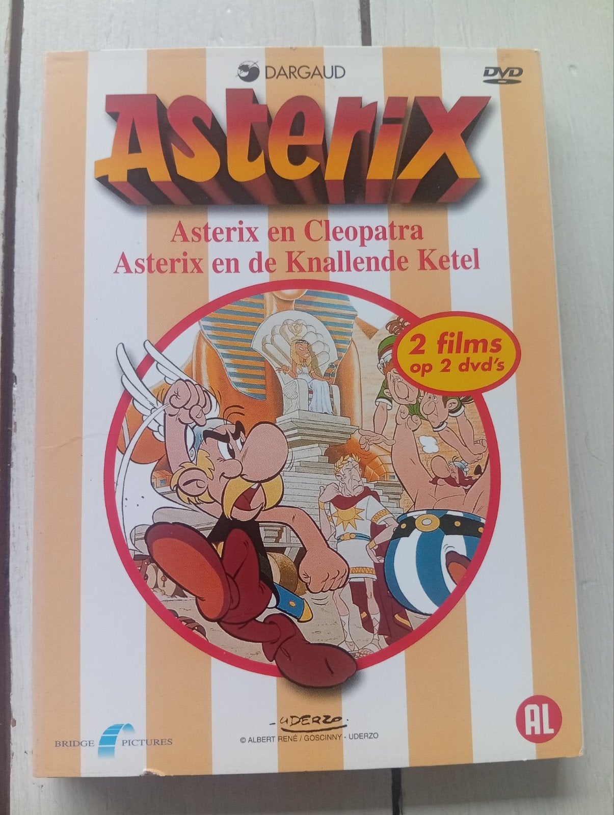 Asterix en Cleopatra & Asterix en de Knallende Ketel DVD, Europees, Animatie, Alle leeftijden, Zo goed als nieuw
