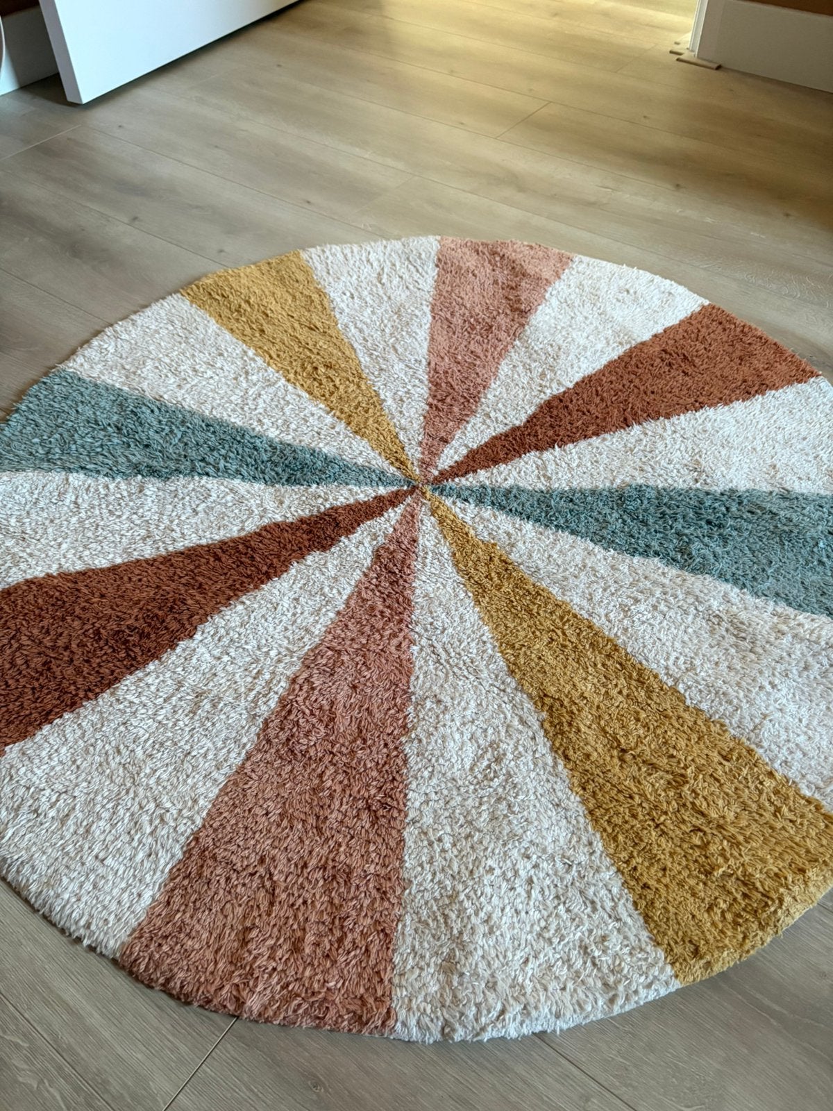 Vloerkleed Kwantum kinderkamer speelkleed, Huis en Inrichting, Ophalen, Zo goed als nieuw, Rechthoekig