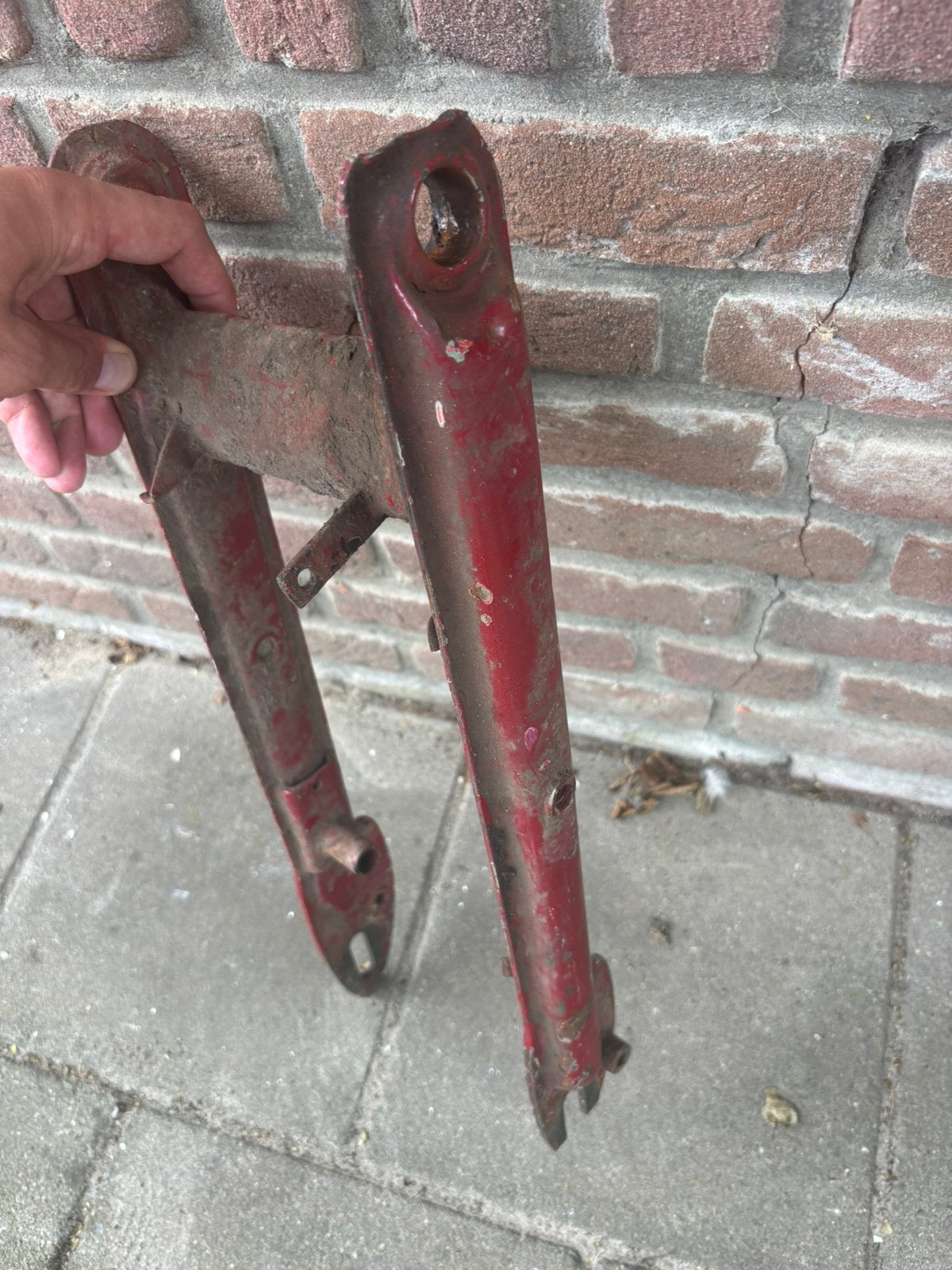 Zundapp 517 achterbrug, Ophalen, Gebruikt, Frame
