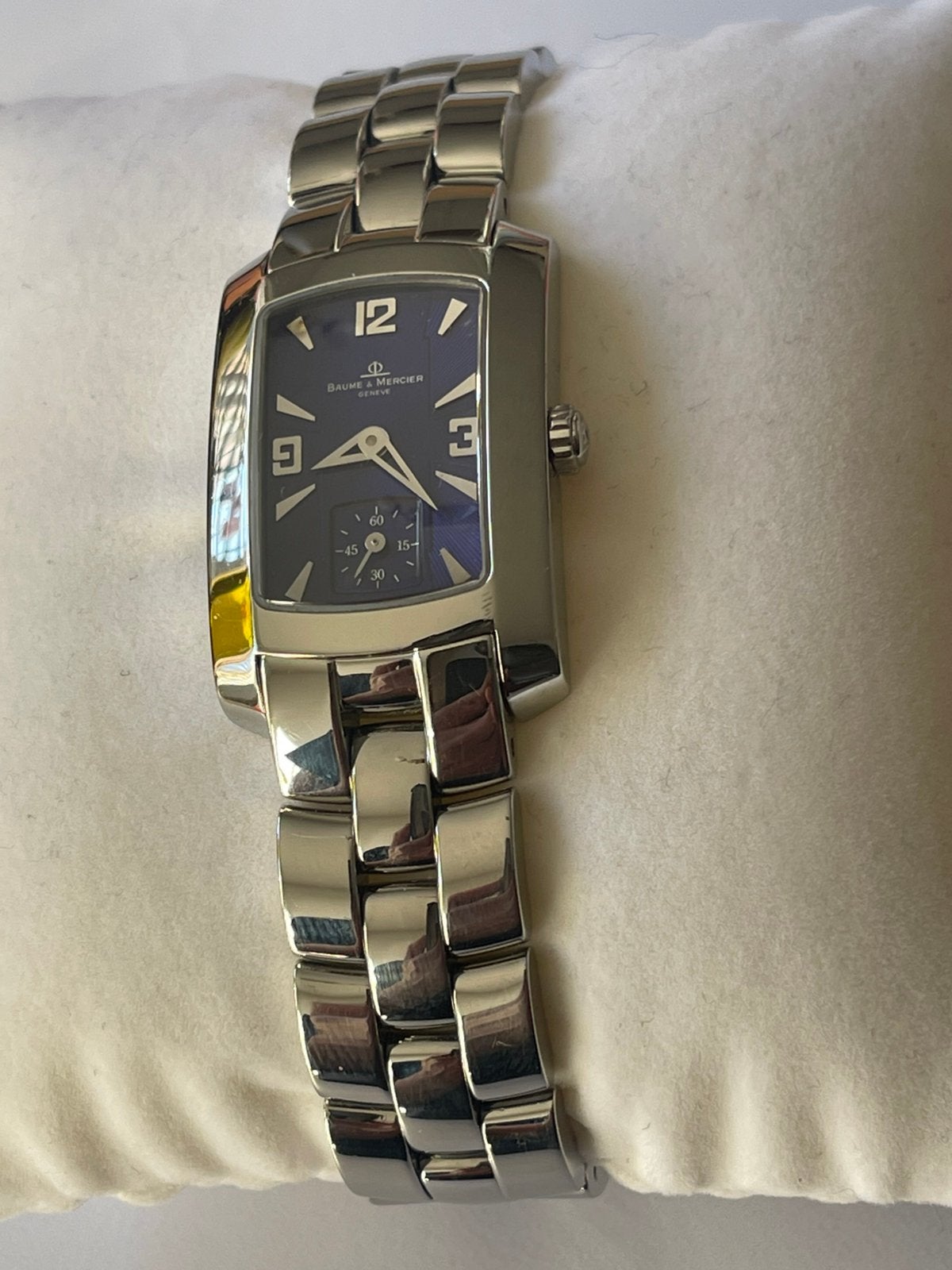 Baume & Mercier Hampton Dameshorloge, Ophalen of Verzenden, Staal, Overige merken