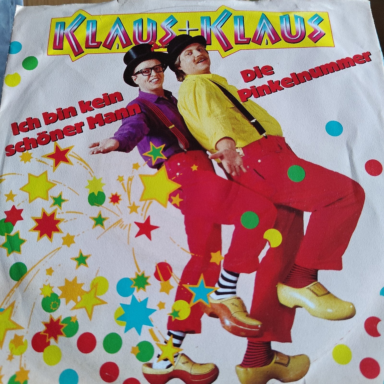 Klaus & Klaus - Ich bin kein schöner Mann / Die Pinkelnummer, Ophalen of Verzenden, Gebruikt, 7 inch