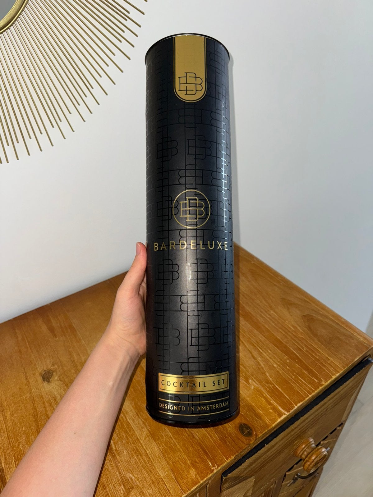 Nieuw BarDeluxe Cocktail Set + Cocktail Recepten Boek, Overige typen, Ophalen of Verzenden, Nieuw