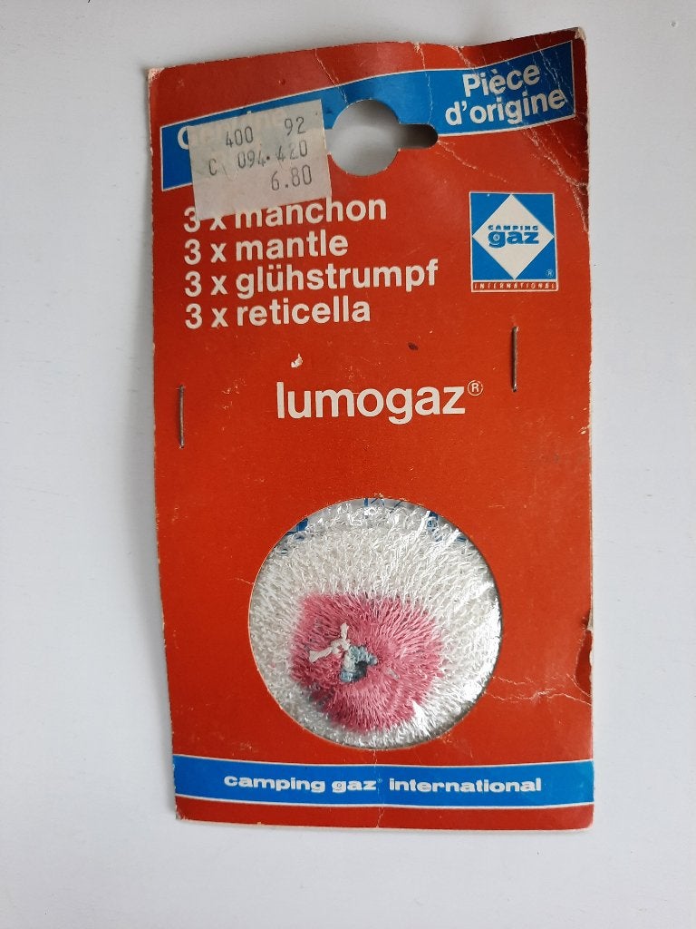 Lumogaz Gaskampeermouw Gloeikousje kousje - 3 stuks -, Ophalen of Verzenden, Zo goed als nieuw